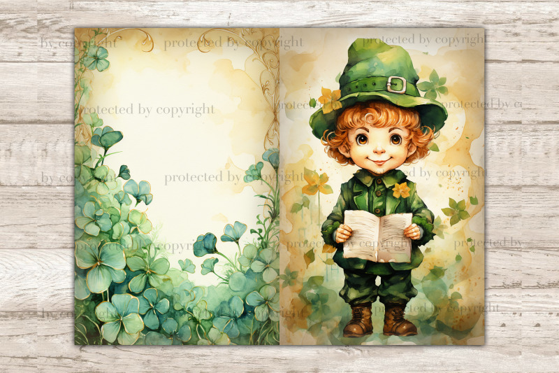 cute-leprechaun-junk-journal-pages-patrick-039-s-day-ephemera