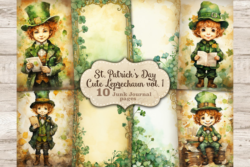 cute-leprechaun-junk-journal-pages-patrick-039-s-day-ephemera