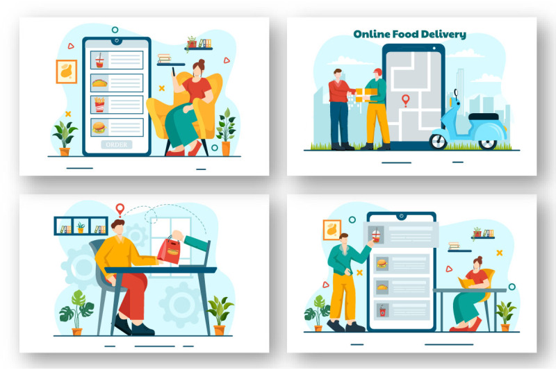 12-online-food-delivery-illustration