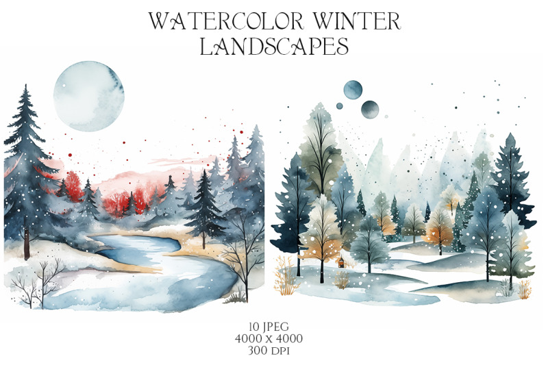 watercolor-winter-landscapes-vol-2