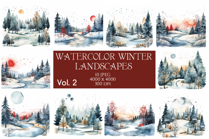 watercolor-winter-landscapes-vol-2