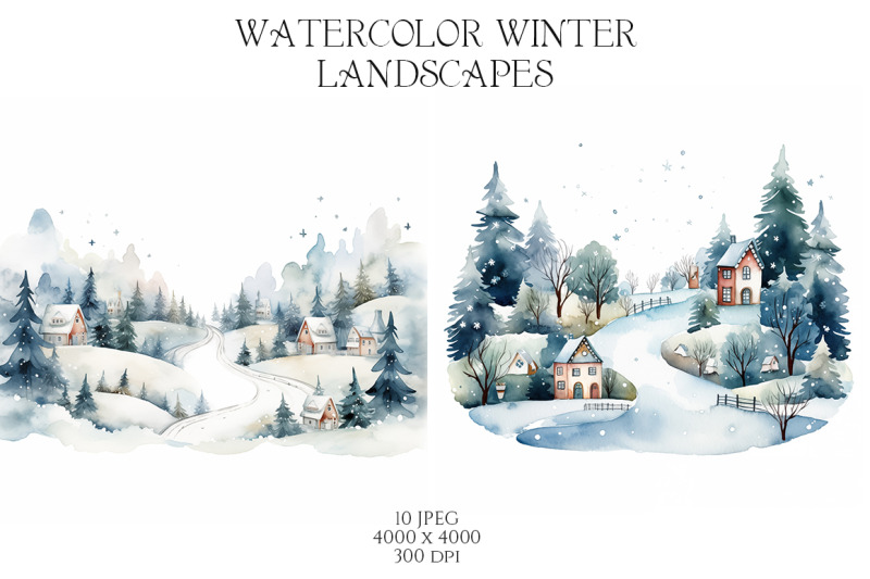 watercolor-winter-landscapes-vol-3