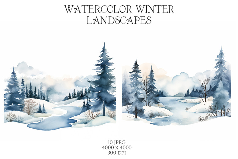 watercolor-winter-landscapes-vol-4