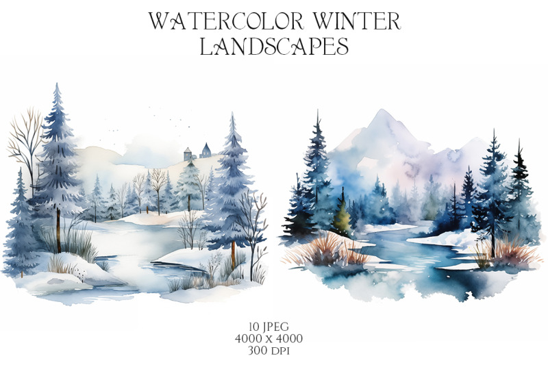 watercolor-winter-landscapes-vol-4