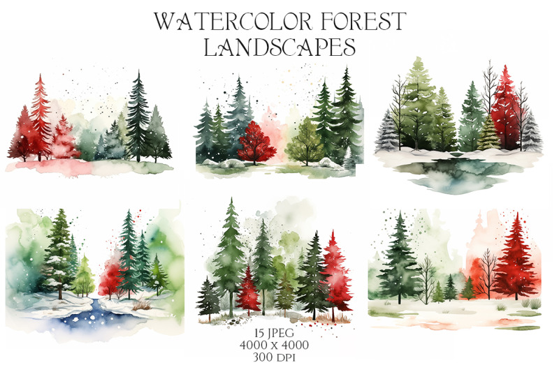 watercolor-winter-landscapes-vol-5