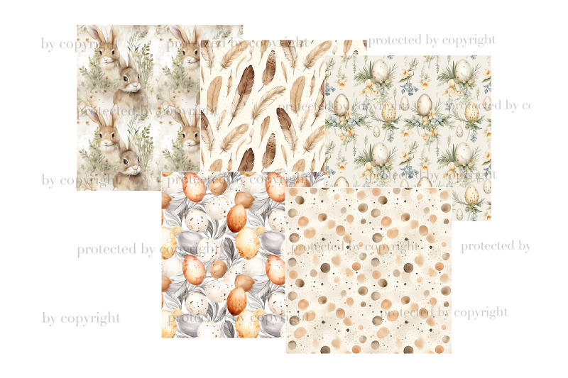 rustic-easter-seamless-pattern-easter-eggs-paper