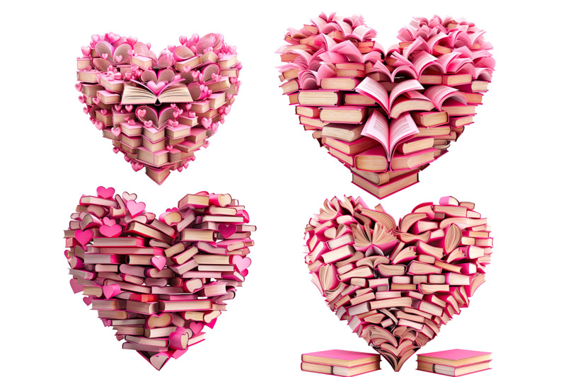 bookish-valentines-png-book-stack-clipart-pink-hearts
