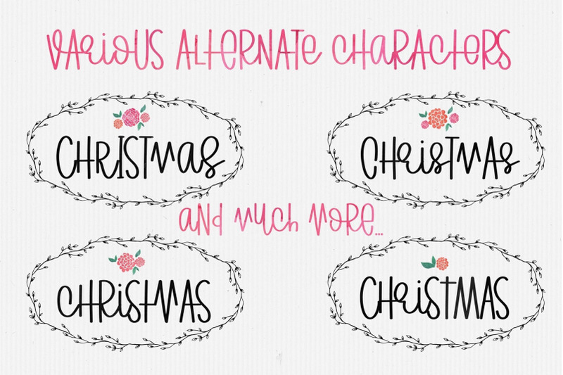 day-before-christmas-a-cute-handwritten-font