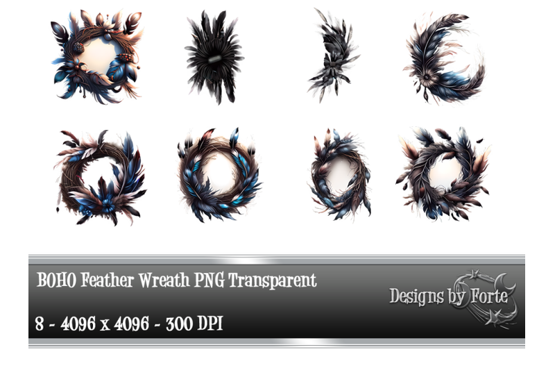 bohemian-feather-wreaths-graphics-png