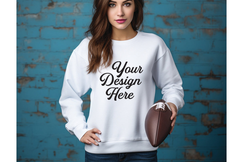 football-white-woman-mockups-sports-mockups-digital-download