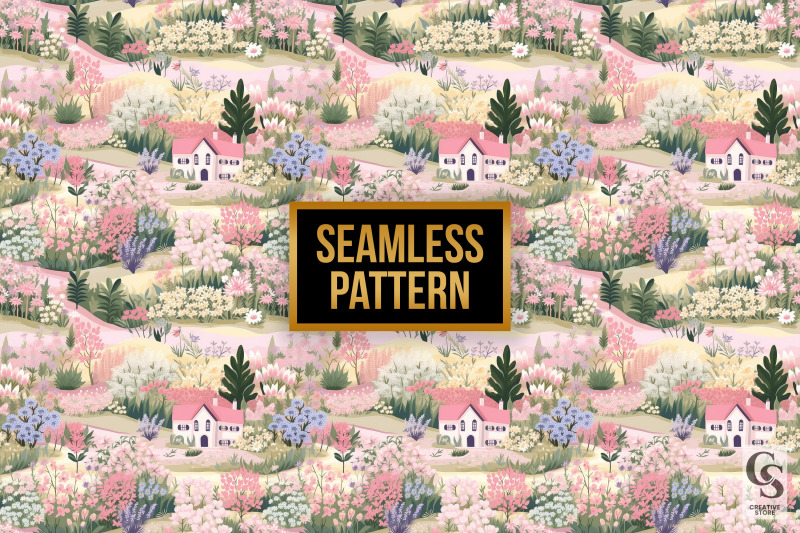 pastel-cottagecore-digital-paper-patterns