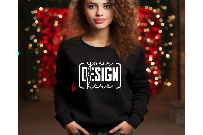 christmas-women-black-sweatshirt-mockups-girls-mockups-digital-down