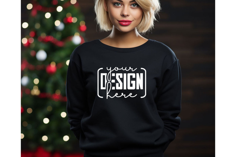 christmas-women-black-sweatshirt-mockups-girls-mockups-digital-down