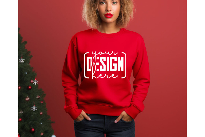 christmas-women-black-sweatshirt-mockups-girls-mockups-digital-down