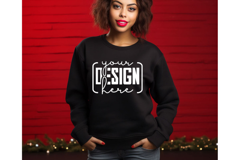 christmas-women-black-sweatshirt-mockups-girls-mockups-digital-down