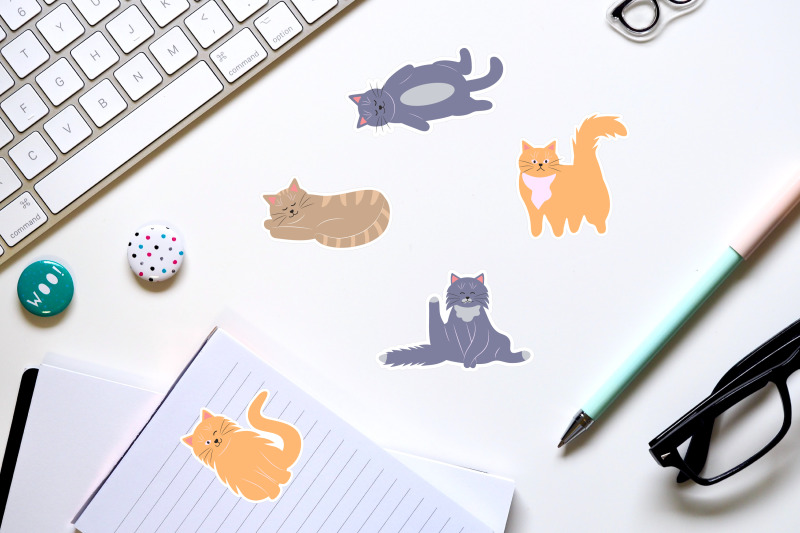 cute-fat-cats-stickers