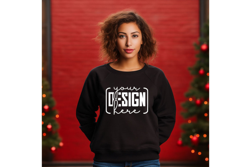 christmas-women-black-sweatshirt-mockups-girls-mockups-digital-down