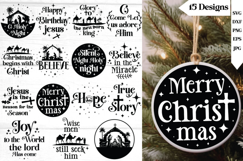 nativity-christmas-svg-bundle-christian-round-ornaments