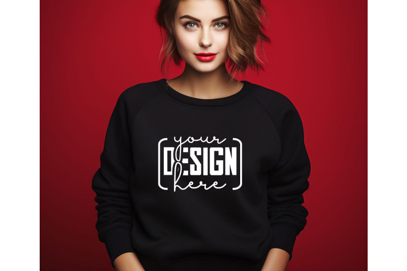 christmas-women-black-sweatshirt-mockups-girls-mockups-digital-down