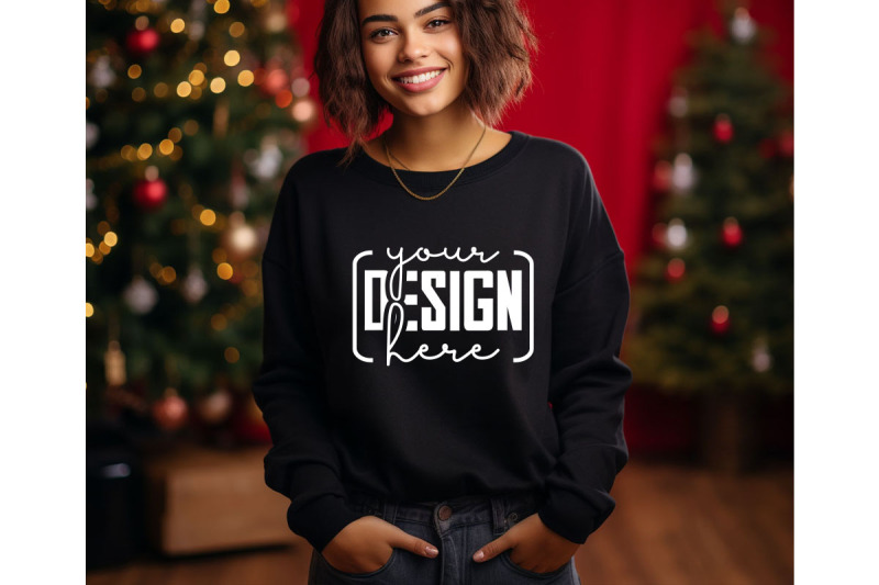 christmas-women-black-sweatshirt-mockups-girls-mockups-digital-down