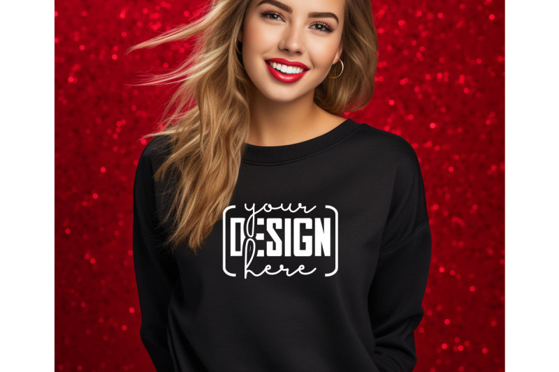 christmas-women-black-sweatshirt-mockups-girls-mockups-digital-down