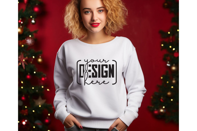 christmas-women-white-sweatshirt-mockups-girls-mockups-digital-down