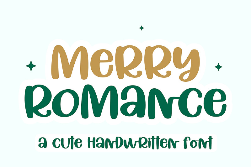 merry-romance-a-cute-handwritten-font