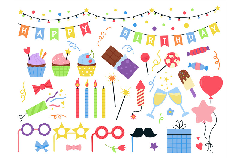 party-birthday-decorations-clipart-cartoon-garlands-and-party-balloon