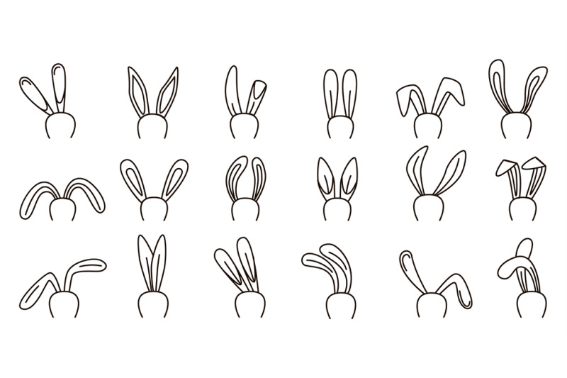 doodle-rabbit-ears-tiny-sketch-bunny-various-ear-black-easter-decora