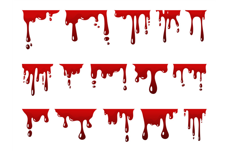 red-dripping-blood-flowing-paint-splatter-and-trickle-liquid-element