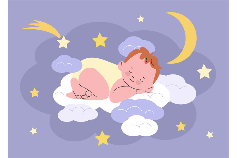 baby-sleep-on-cloud-sleeping-newborn-toddler-card-design-cartoon-cut