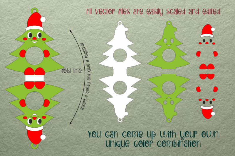 fir-tree-christmas-ornament-candy-holder-paper-craft-template-sv