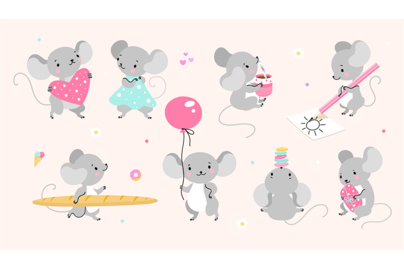 mouse-cartoon-characters-cute-mice-stylized-rats-in-different-poses