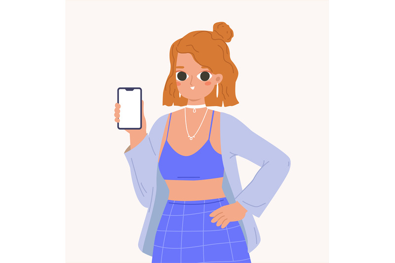 girl-point-on-smartphone-screen-teenager-holding-cell-smart-student