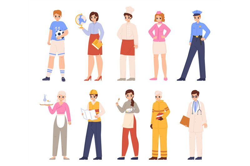 various-professions-characters-doctor-and-construction-essential-wor