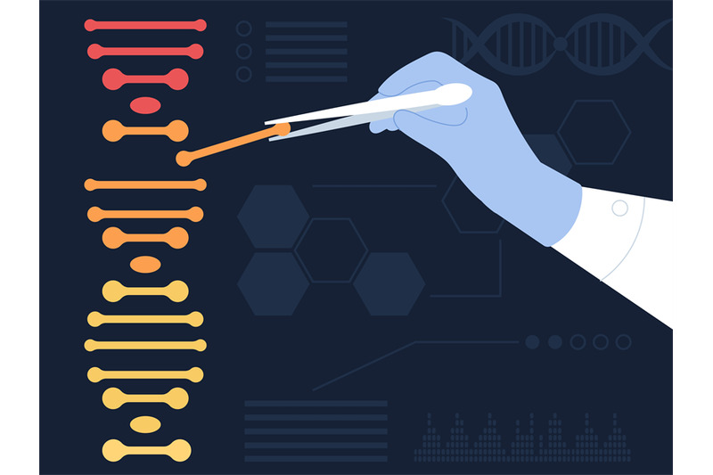 crispr-dna-concept-baby-genetics-modification-biochemistry-and-techn