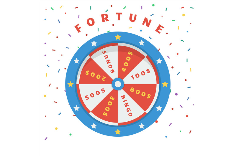 fortune-wheel-logo-poster-casino-wheels-in-falling-confetti-gambling