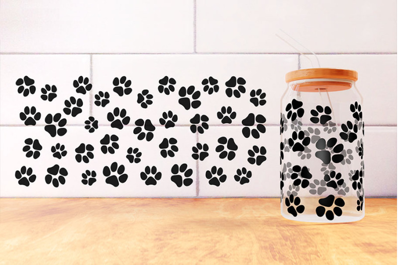 paws-perfect-for-svg-16oz-glass-can-wrap-paws-tumbler-wrap