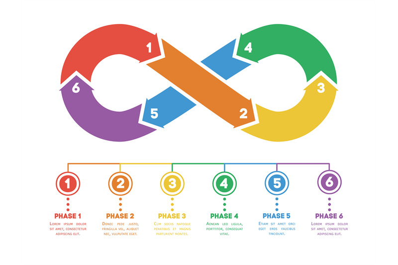 infinity-continuous-business-infographic-time-management-and-working