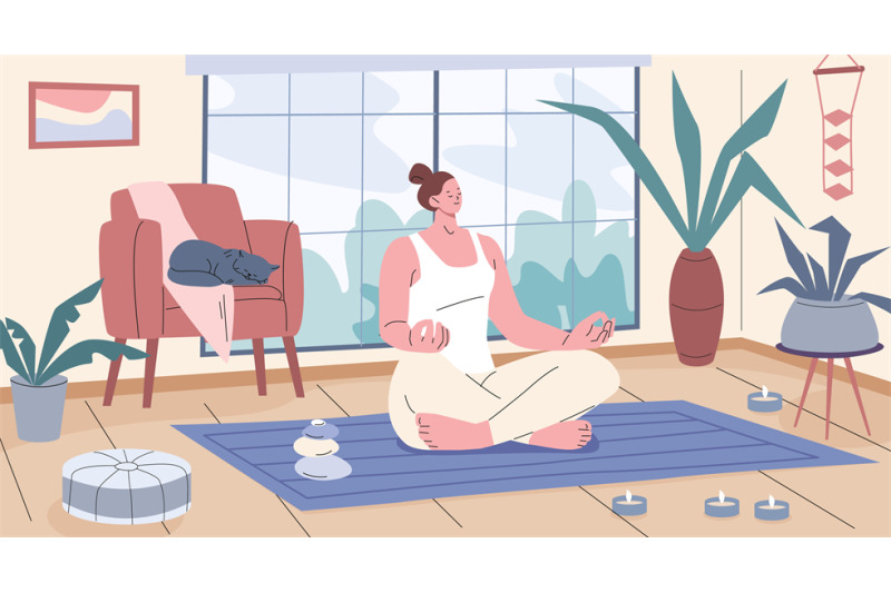 girl-meditating-in-room-calm-peaceful-meditation-yoga-practice-in-be