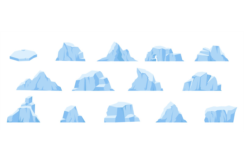 cartoon-icebergs-melting-glacier-and-antarctic-iceberg-in-ocean-arct