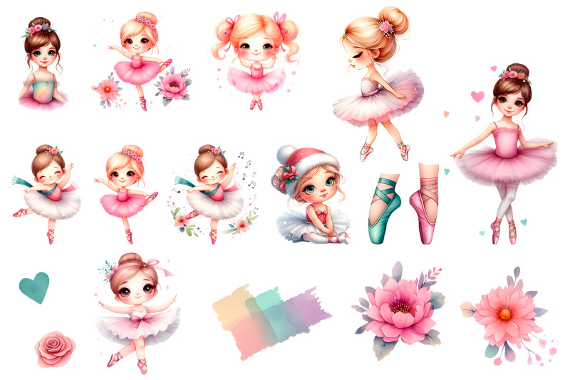 cute-little-ballerina-sublimation-ballet-png-clipart