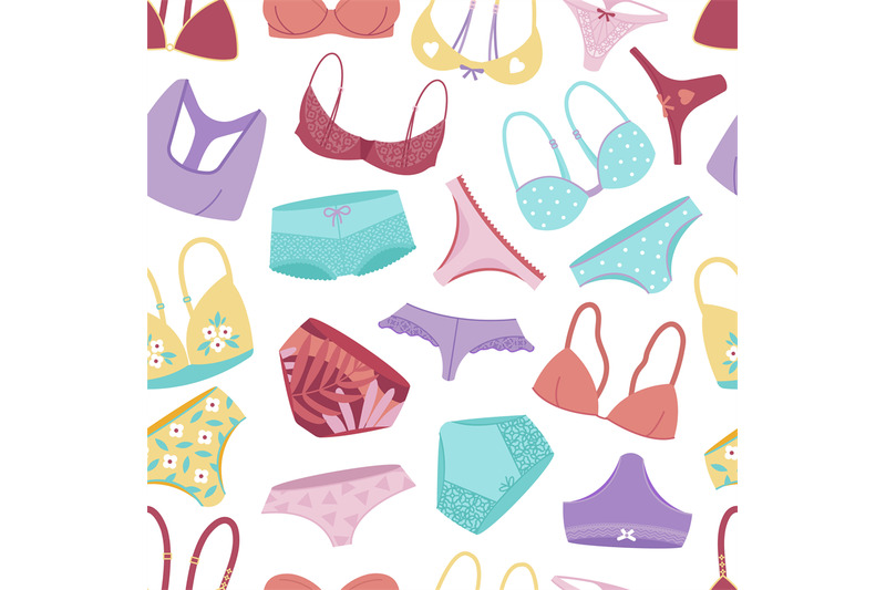 underwear-seamless-pattern-female-panties-underpants-and-bra-fabric