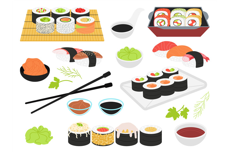 japanese-sushi-bar-rolls-with-salmon-and-rice-asian-style-food-and-e