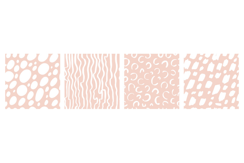 aesthetic-grunge-seamless-pattern-sketch-dots-and-stripes-decorative