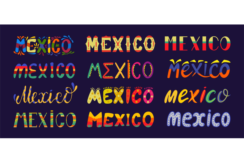 mexican-typography-lettering-latino-carnival-ethnic-lettering-fiesta