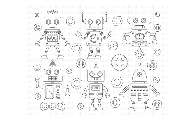 robot-and-friends-digital-stamp-les-ds37