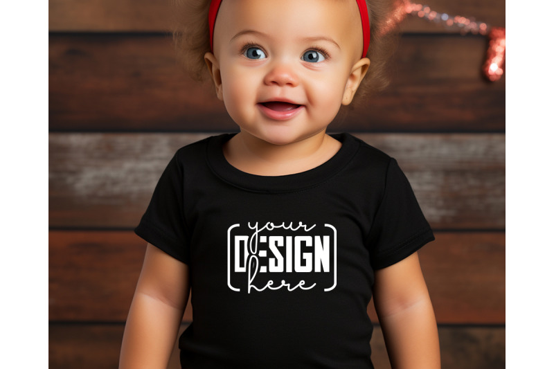 christmas-cute-baby-black-t-shirt-mockups-girls-mockups-christmas-ho