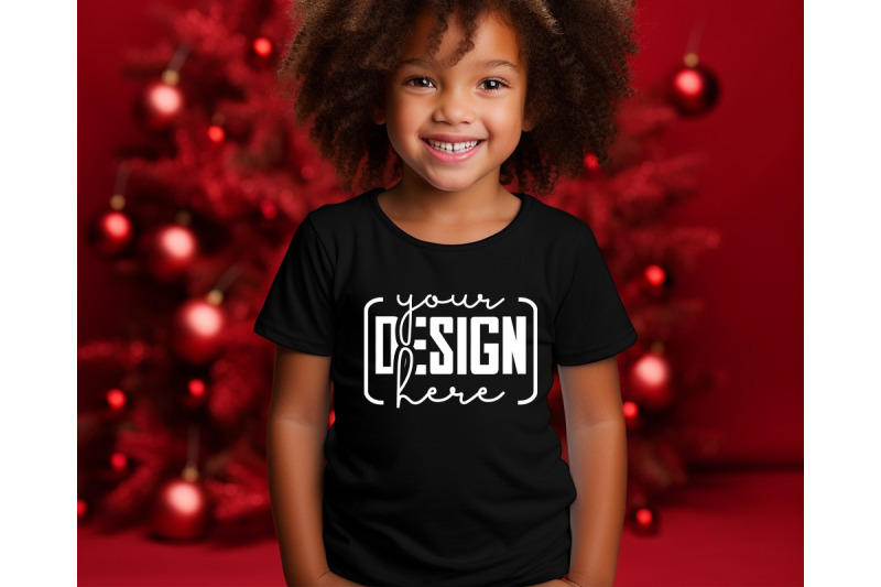 christmas-cute-baby-black-t-shirt-mockups-girls-mockups-christmas-ho