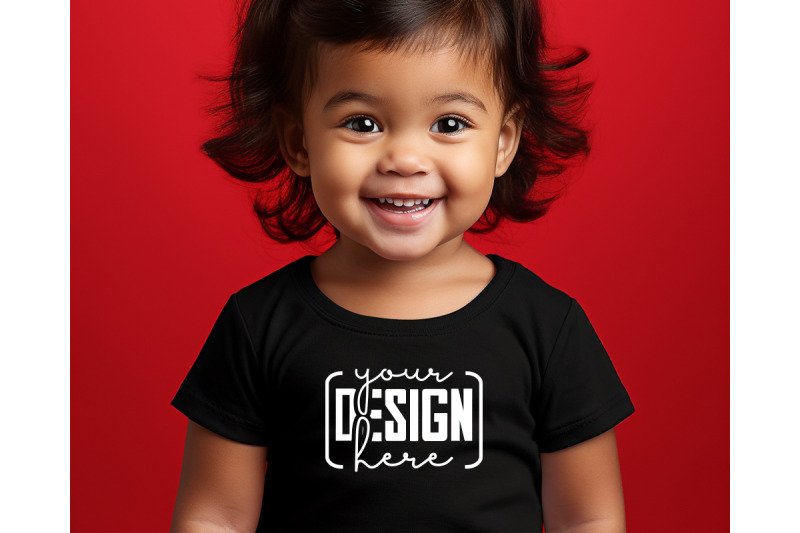 christmas-cute-baby-black-t-shirt-mockups-girls-mockups-christmas-ho